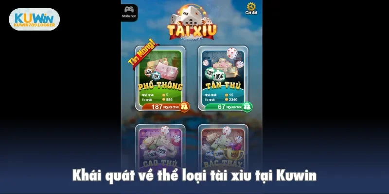 Tài Xỉu Kuwin - Bí Quyết Nâng Cao Khả Năng Trúng Thưởng Lớn Khái quát về thể loại tài xỉu tại Kuwin