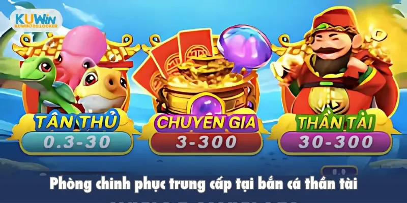 Bắn Cá Thần Tài Tại Kuwin - Trải Nghiệm Chơi Thêm Mượt Mà Phòng chinh phục trung cấp tại bắn cá thần tài