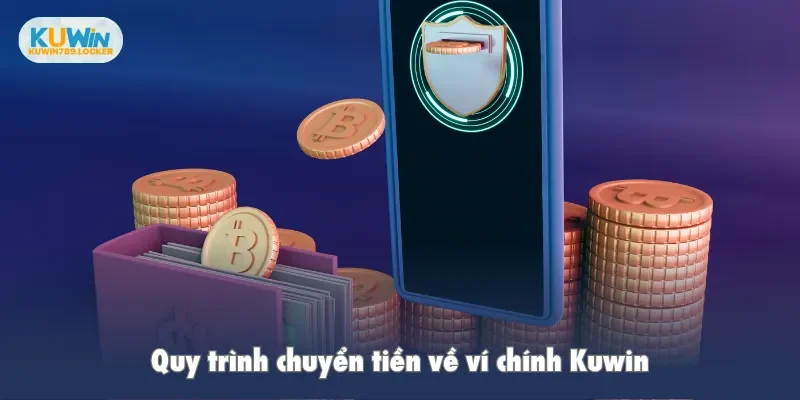 Rút Tiền Kuwin Quy trình chuyển tiền về ví chính Kuwin